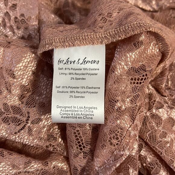 For Love And Lemons Pink Sequin Maxi Dress - Picture 11 of 11